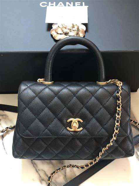 chanel top handle bag 2023